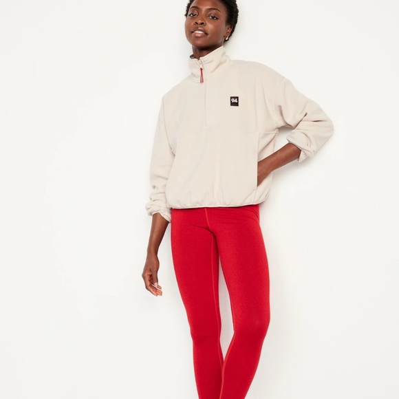 NWT OLD NAVY '94 Half Zip Color Wish Bone - Picture 3 of 6